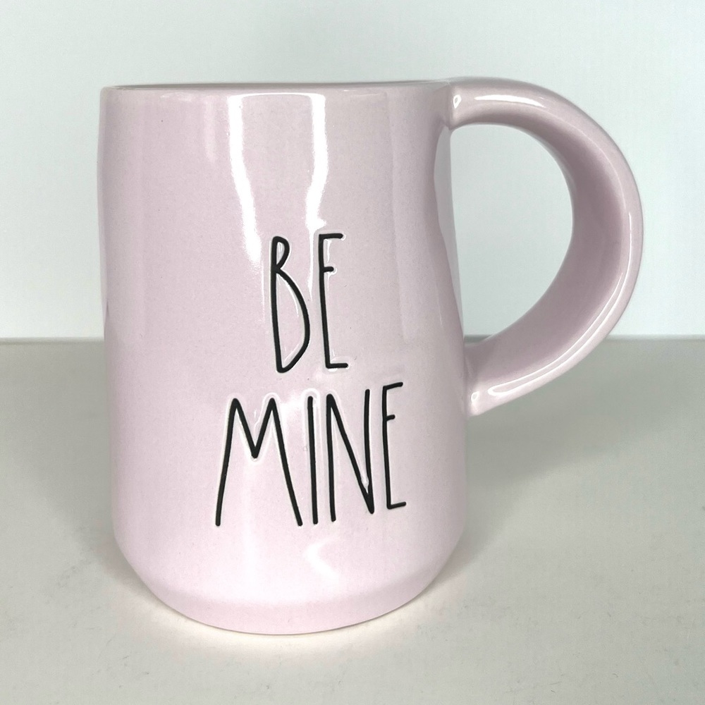 Rae Dunn • “Be Mine” • Pink Valentine’s Coffee Mug